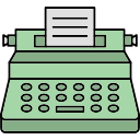 máquina de escribir icon