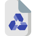 reciclaje de papel icon