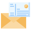 tarjeta postal icon