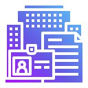 tarjeta de identificación icon