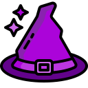 sombrero de bruja icon