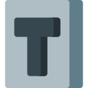 tipografía icon