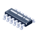 chip de computadora icon