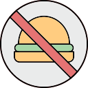 sin comida icon