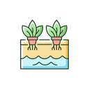 jardinería hidropónica icon