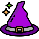 sombrero de bruja icon