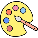 paleta de color icon