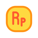 rupia indonesia icon