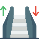 escalera mecánica icon