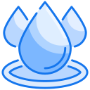 gotas de agua icon