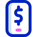 dinero digital icon