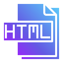 archivo html icon