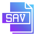 archivo sav icon