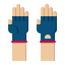 guantes sin dedos icon