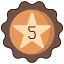 5 estrellas icon