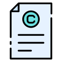 derechos de autor icon