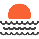 puesta de sol icon