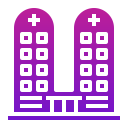 edificio del hospital 