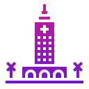 edificio del hospital 