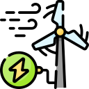 energía eólica icon