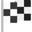 bandera de carreras icon