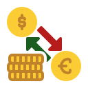 cambio de dinero icon