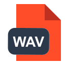 extensión wav icon