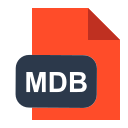 formato de archivo mdb icon