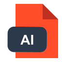 formato de archivo ai icon