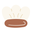 sombrero de cocinero icon