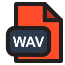 extensión wav icon