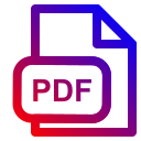 extensión de pdf icon