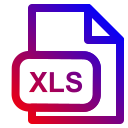 extensión xls icon