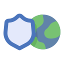 seguridad mundial icon