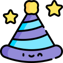 sombrero de fiesta icon