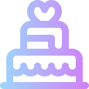 pastel de bodas icon