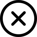 x button png