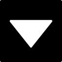botón de flecha triangular hacia abajo 