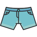 pantalones cortos icon