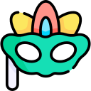 máscara de fiesta icon