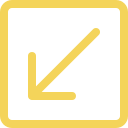 flecha diagonal icon