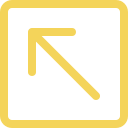 flecha diagonal icon