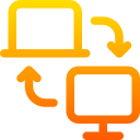 transferencia de datos icon