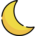 luna creciente icon