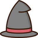 sombrero de bruja icon