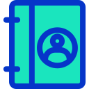 directorio telefónico icon