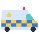 camioneta de la policía icon