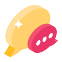 globo de chat icon