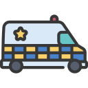 camioneta de la policía icon