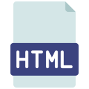 archivo html icon